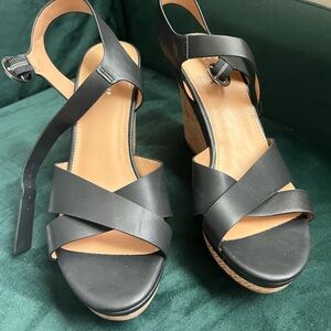 Xappeal wedge sandals 8.5